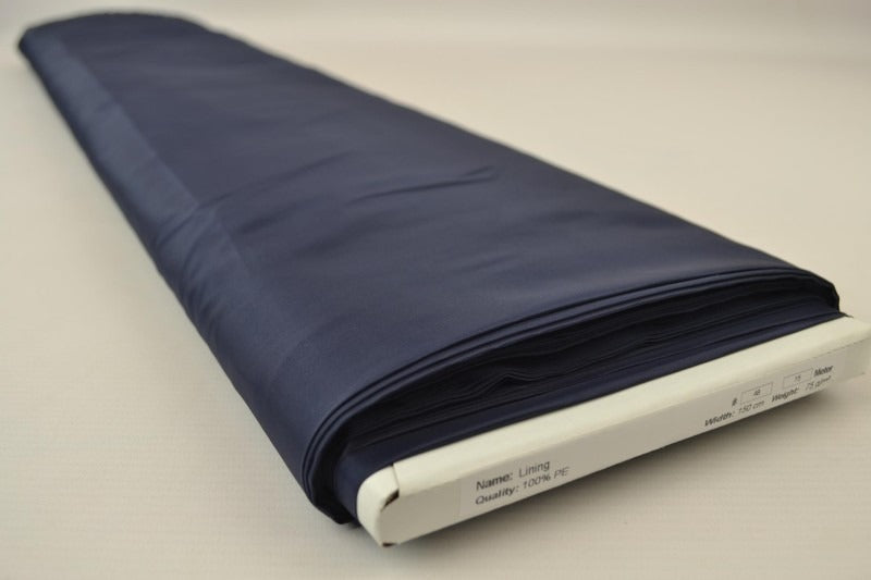 NAVY POLYESTER FOER – GLAT, LET & LET GLANS