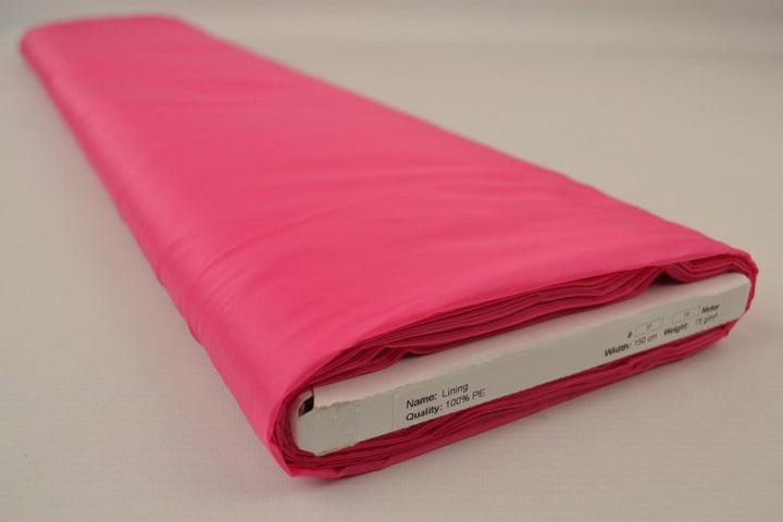 FUCHSIA POLYESTER FOER – GLAT, LET & LET GLANS