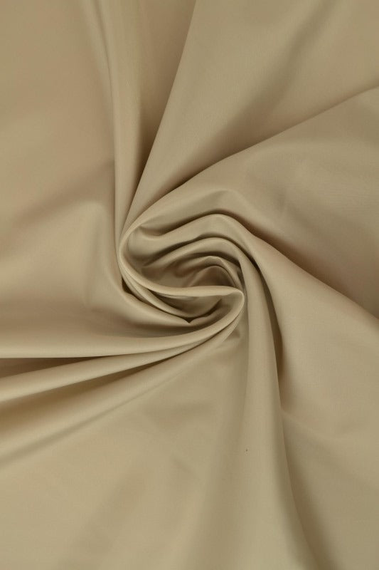 TAUPE POLYESTER FOER – GLAT, LET & LET GLANS
