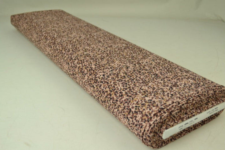 Beige lycra stoff – leopardtrykk, 4-veis strekk & hurtigtørkende (bilde 3 av 3)