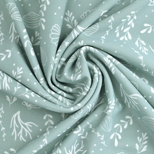 MINT LYCRA STOFF – MUSLINGER & TANG, 4-VEIS STREKK & HURTIGTØRKENDE
