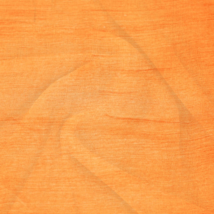Lys orange silke chiffon stoff (bilde 3 av 9)