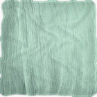 MINTGRØNT SILKE CHIFFON STOFF