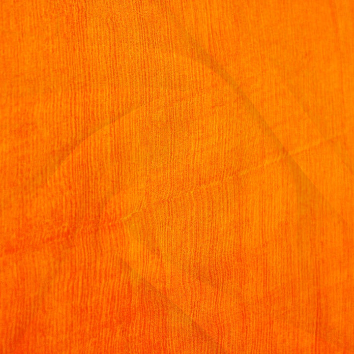 Oransje silke chiffon stoff (bilde 3 av 9)