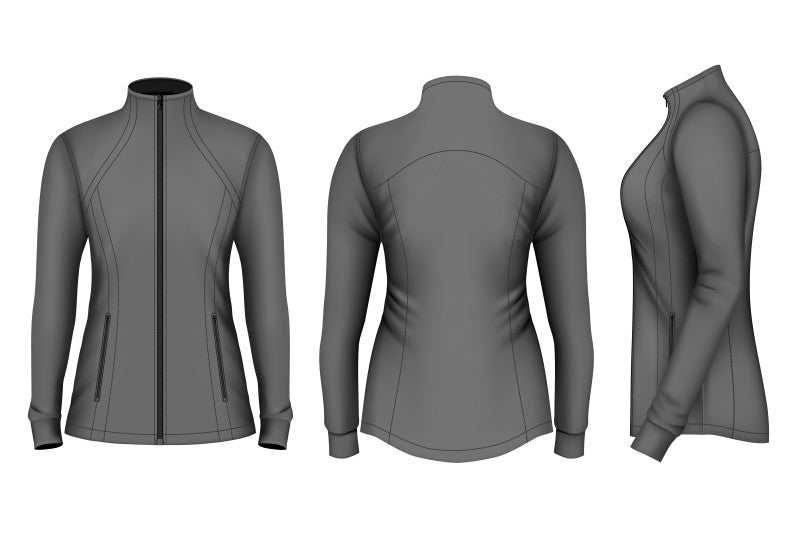 SORT VANNAVVISENDE SOFTSHELL STOFF – VINDTETT OUTDOOR