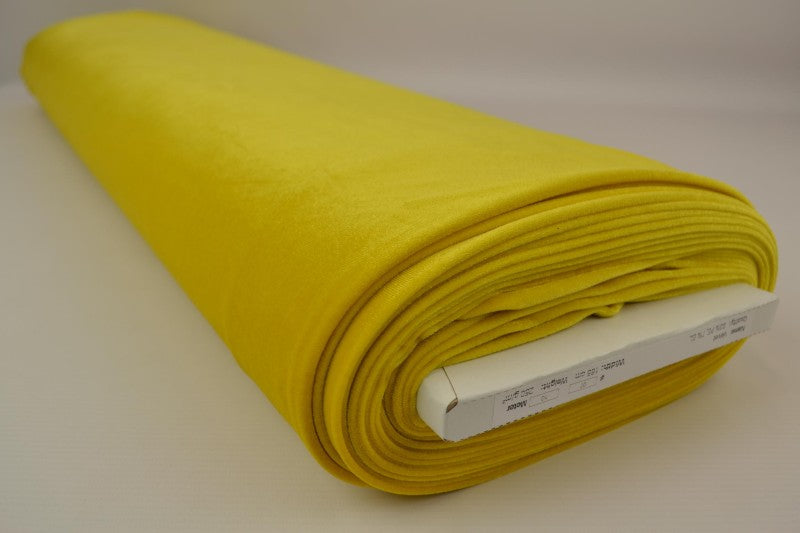GUL VELOUR MED STREKK