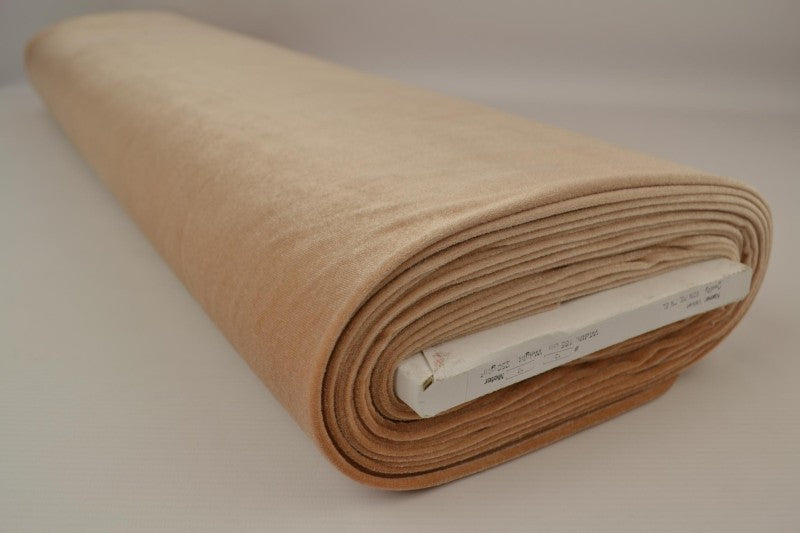 KAMELFARGET VELOUR MED STREKK