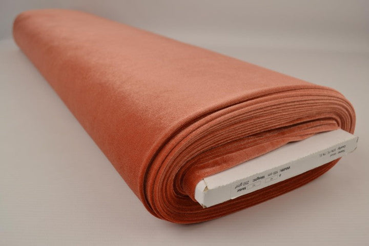 KOBBER VELOUR MED STREKK