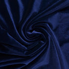NAVY VELOUR MED STREKK