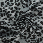 VISKOSESTOFF MED LEOPARDTRYKK