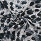 VISKOSESTOFF MED LEOPARDTRYKK