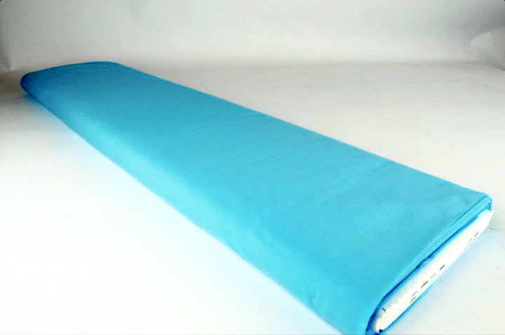 Aqua bomullsvoile stoff – lett, luftig & semitransparent (bilde 2 av 6)