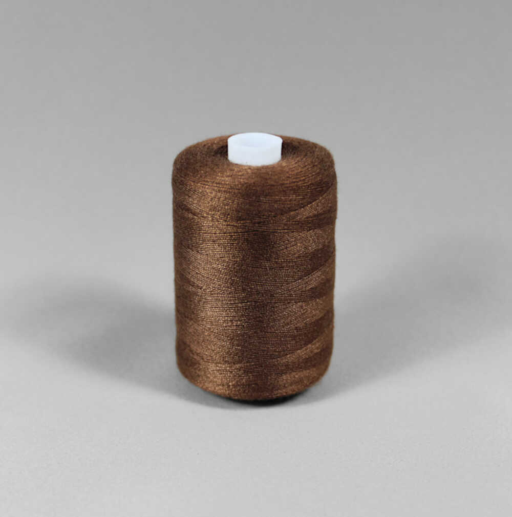 BRUN STERK POLYESTER SYTRÅD